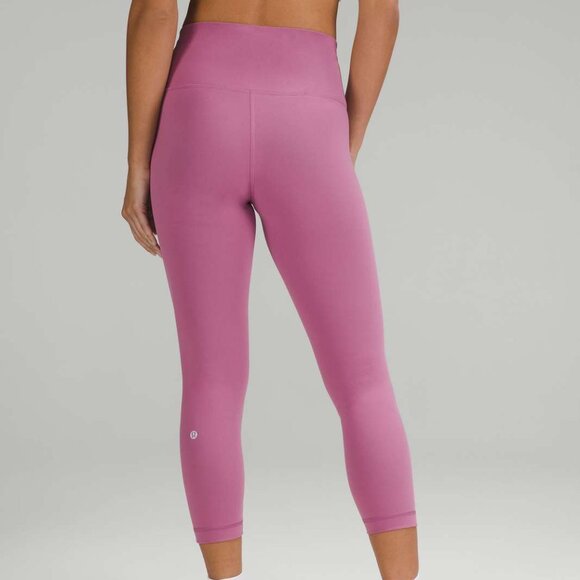 lululemon Wunder Train High-Rise Crop Velvet Dust Size 8 - Picture 5 of 5